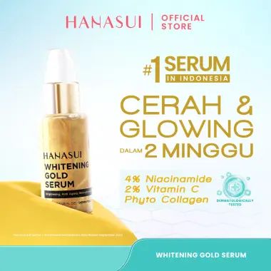 HANASUI - WHITENING GOLD SERUM RENEW