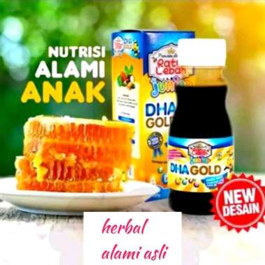 Madu Anak Ratu Lebah Junior DHA GOLD New PACK | Madu Kecerdasaan Anak