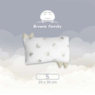 Bantal Guling Bayi / Baby Hug Pillow - Browie Family - LAZY Sunday Jr. Small / 20x30 cm Browie Famil