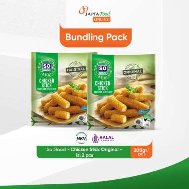 So Good Nugget Stick Original 200gr - Isi 2 pack