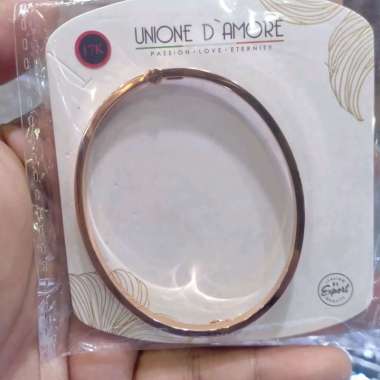 GELANG CARTIER ROSEGOLD KADAR 750/17K 4.30 GR