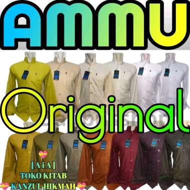 AiA Busana Muslim Moslem Wear Baju Koko Haibah Original By Ammu Amu Collection - AiA Blibli Kanzul H