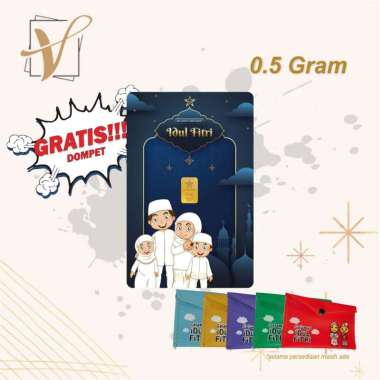 StarGold Emas Logam Mulia series Idul Fitri 2 0.5 Gram
