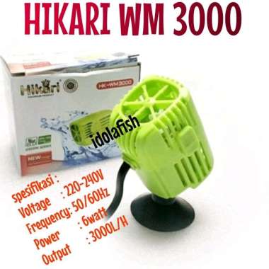 Hikari HK WM 3000 pembuat arus / sirkulasi gelombang ombak