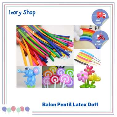Balon Pentil Latex 260 Twist Balloon 1 Pack Isi 100 Bh Pink