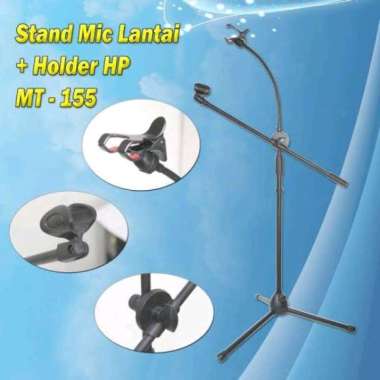 STAND MIC / STAND MICROPHONE BERDIRI LANTAI MT-175 MT - 155