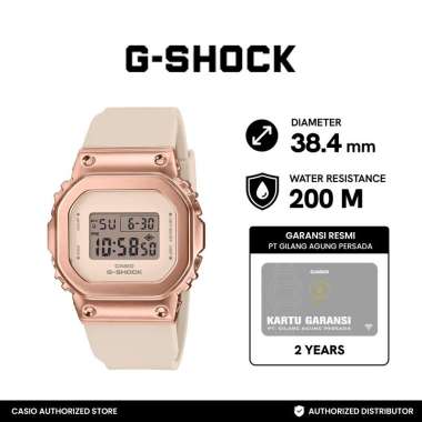 Jam Tangan Casio G-Shock GM-S5600PG-4 Original Murah Pink
