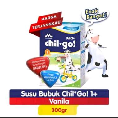 Promo Harga Morinaga Chil Go Bubuk 1 Vanilla 300 gr - Blibli