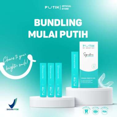 PUTIH BY DENTIST Signature Starter Kit Pemutih Gigi dari Dokter Gigi [BUNDLING MULAI PUTIH]