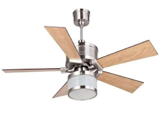 MT EDMA 52IN Metro Kipas angin Plafon Dekoratif Lampu Hias- Cream Elm