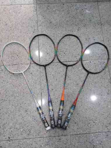 Raket Badminton POWER MAX POWERMAX T-FORCE POWER HEAD HEAVY - 33LBS Blk/Orange