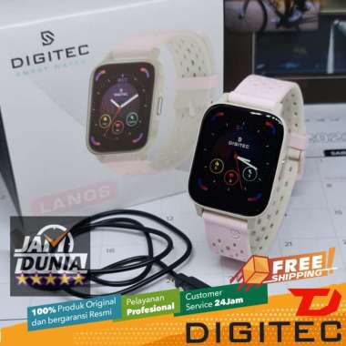 DIGITEC ORIGINAL SMARTWATCH PRIA SMARTWATCH WANITA LANOS PINK LANOS JAM TANGAN > DIGITEC ORIGINAL SM