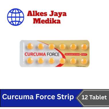 CURCUMA Force Isi 12 TABLET - Suplemen Vitamin Nafsu Makan
