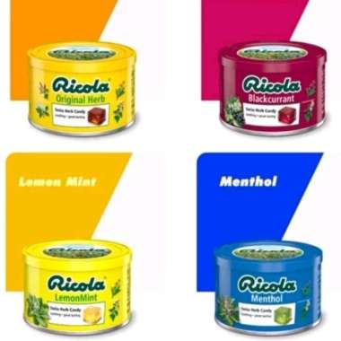 Ricola Candy Can Menthol Original 100gr Menthol