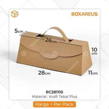 RC281110 - Rollcake. Packaging. Dus kue. Kotak kue