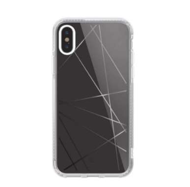 [new] CASESTUDI PRISMART CASE : GEOMETRY - iPhone X CS-IX-GM-BK