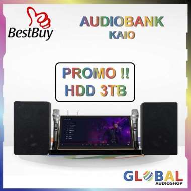 AUDIOBANK KAIO KARAOKE PLAYER KA10 KA-10 ALL IN ONE WITH MIC - 2TB