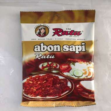Abon sapi cap ratu 90 gram