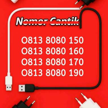 Telkomsel Simpati 11 DIGIT Nomor Cantik 8080 Kartu Perdana [4G LTE/ Rapih/ Manis] 0813 8080 170