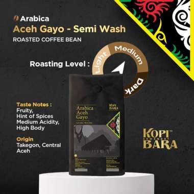 Kopi Bara Signature Arabica Aceh Gayo [1Kg] Giling Kasar