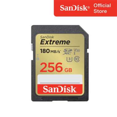 SanDisk SD CARD Extreme SDXC UHS-I Card 256GB 180MB/s SDCARD