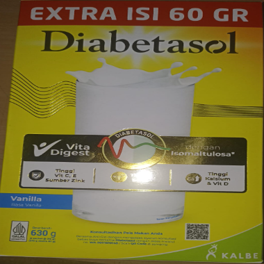 Promo Harga Diabetasol Special Nutrition for Diabetic Vanilla 600 gr - Blibli