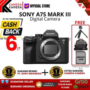 KameraKamera SONY Alpha A7S III A7SIII A7S MARK III Body - GARANSI RESMI Body Only