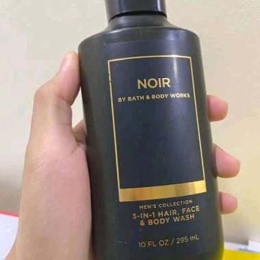 BBW Bath & Body Works Men Collection NOIR 2-in-1 Hair and Body Wash