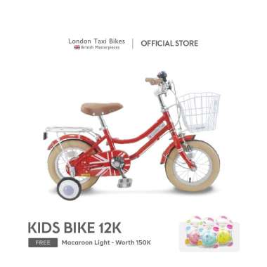 Sepeda Anak London Taxi Kids Bike 12K Red