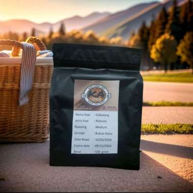 Kopi Biji Roasting Sidikalang Medan Robusta 500 gram made Kopi Ardi Biji Roasting