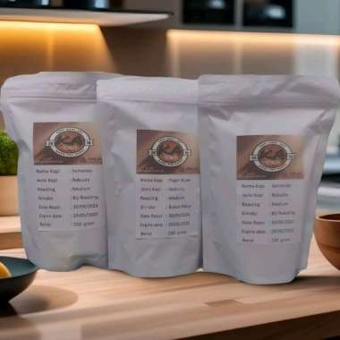 Kopi Robusta Sumatera Selatan semendo/pagar alam 250 gram Pagar alam Biji Roasting