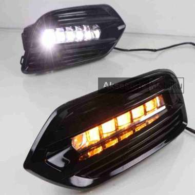 Foglamp DRL HRV Facelift Model Prestige Running Sein hitam