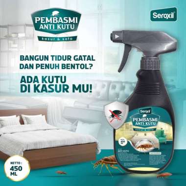 Seroxil Pembasmi Anti Tungau Kutu Kasur dan Anti Bakteri 450ml