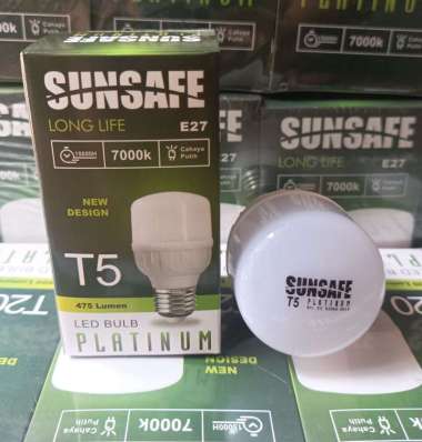 SUNSAFE PLATINUM 5 WATT - LAMPU BOHLAM LED 5 WATT SUNSAFE PLATINUM