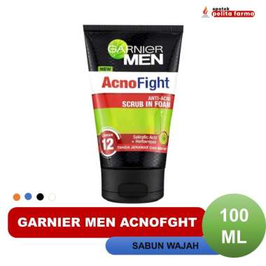 GARNIER MEN ACNOFGHT 6IN1 ANTI ACNE 100M
