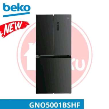 BEKO REFRIGERATOR GNO5001BHSF KULKAS 4 PINTU INVERTER 500 LITER