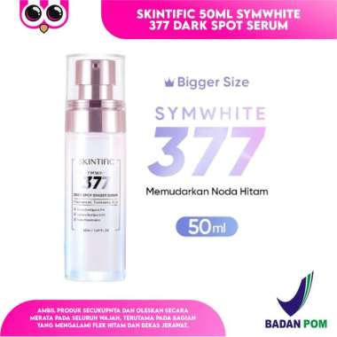 SKINTIFIC 50ML SYMWHITE 377 DARK SPOT SERUM PENGHILANG FLEK HITAM DAN PENCERAH KULIT