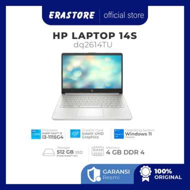 HP Laptop 14s-dq2614TU Intel® Core i3-1115G4/4GB/512GB