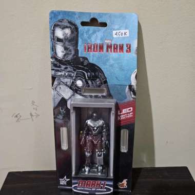 Figure Set Iron Man Hall of Armor Miniatur Hot Toys Mark 1