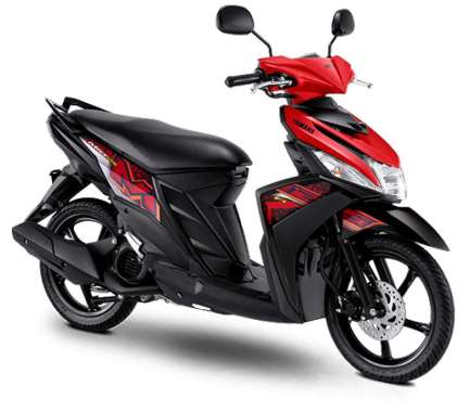Yamaha Mio M3 125 Sepeda Motor [OTR Jabodetabekser] Metallic Red Jakarta