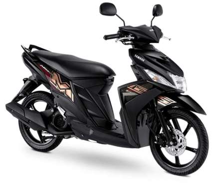 Yamaha Mio M3 125 Sepeda Motor [OTR Jabodetabekser] Metallic Black Banten