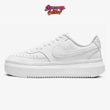 Nike Court Vision Alta [DM0113-100] White Womens Original BNIB - Sepatu Wanita 38