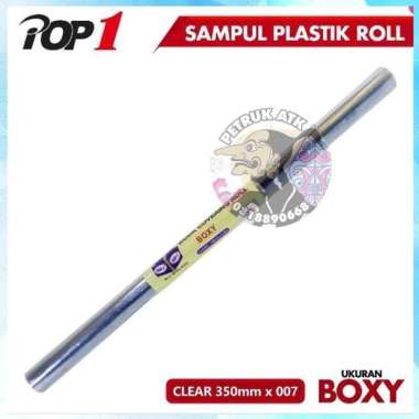 [ROL] POP1 SAMPUL BUKU BOXY ROL 340 X 4 M BOOK COVERING ROLL SAMPUL PLASTIK
