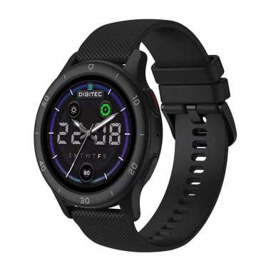 DIGITEC ORIGINAL SMARTWATCH PRIA SMARTWATCH WANITA FUTURA HITAM JAM TANGAN DIGITAL PRIA WANITA JAM D