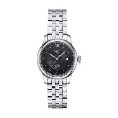 Jam Tangan Wanita Tissot T-Lady T126.010.66.113.00, Stainless Steel 316L, Diameter 26mm, Berlapis Topaz Merah