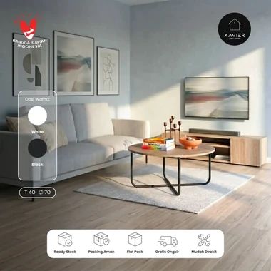 Jual Xavier Home Decor - Juno Meja Tamu Minimalis - Coffee Table Modern ...