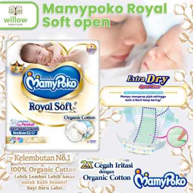 Popok Bayi - Mamypoko Tape Royal Soft NB62