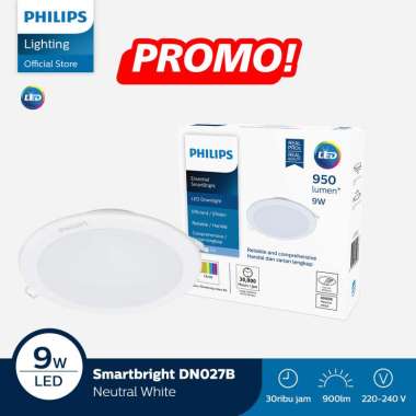 Philips Downlight DN027B 9W D125 4000K