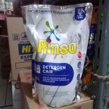 Promo Harga Rinso Detergent Matic Liquid Professional 1650 ml - Blibli