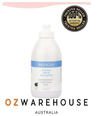 MOOGOO Milk Shampoo (1 Litre) natural shampoo Original Australia